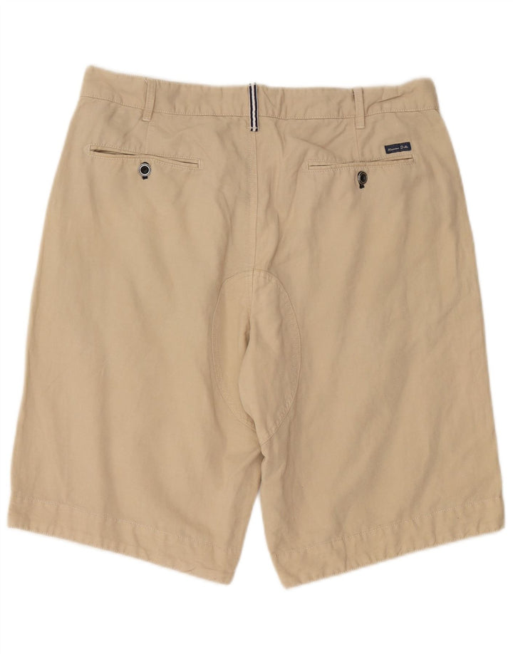 Massimo Dutti Mens Chino Shorts EU 44 Grande W34 Bege