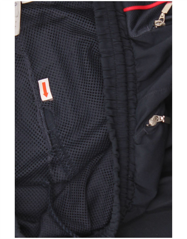 Calças de treino masculinas ADIDAS pequenas poliéster azul marinho