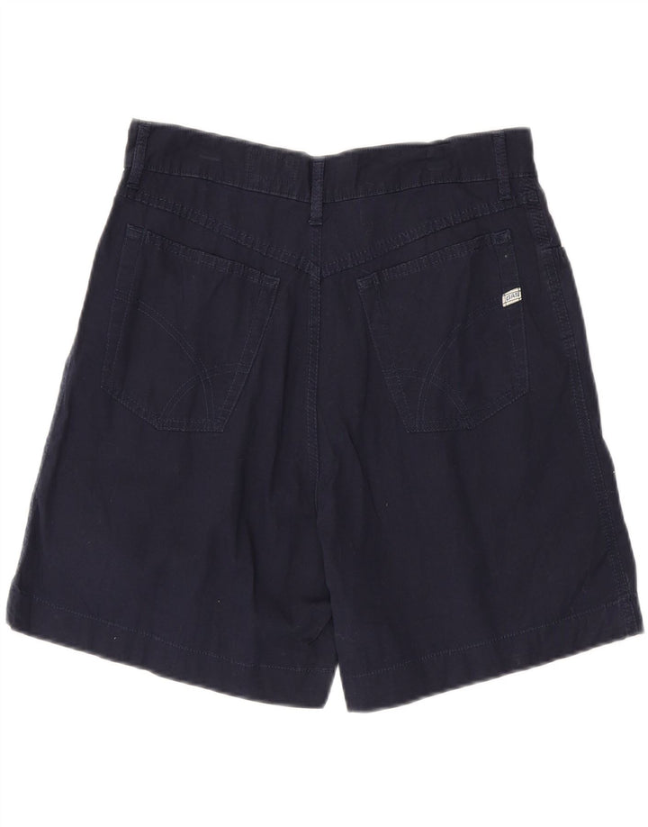 Shorts casual feminino GAS W32 grande algodão azul marinho