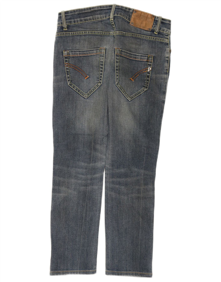 Dondup Jeans retos femininos W29 L28 algodão azul
