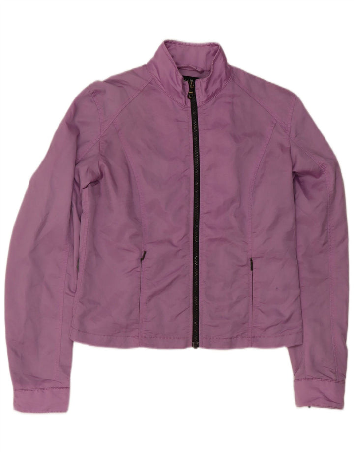 Jaqueta bomber feminina Refrigiwear IT 46 grande poliéster roxo
