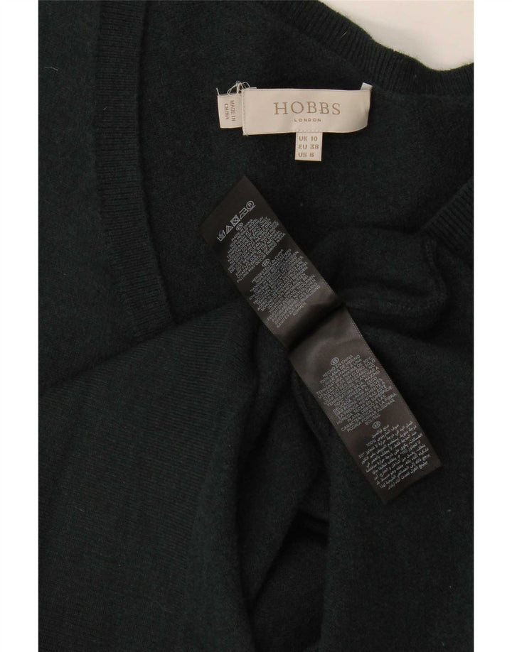 Vestido feminino Hobbs de manga comprida oversized UK 10 pequeno cinza