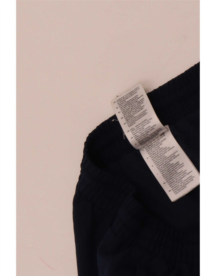 Adidas Mens Treino Calças Joggers Pequeno Poliéster Azul Marinho