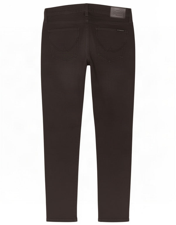 Superdry Mens Skinny Jeans W34 L32 Algodão Preto