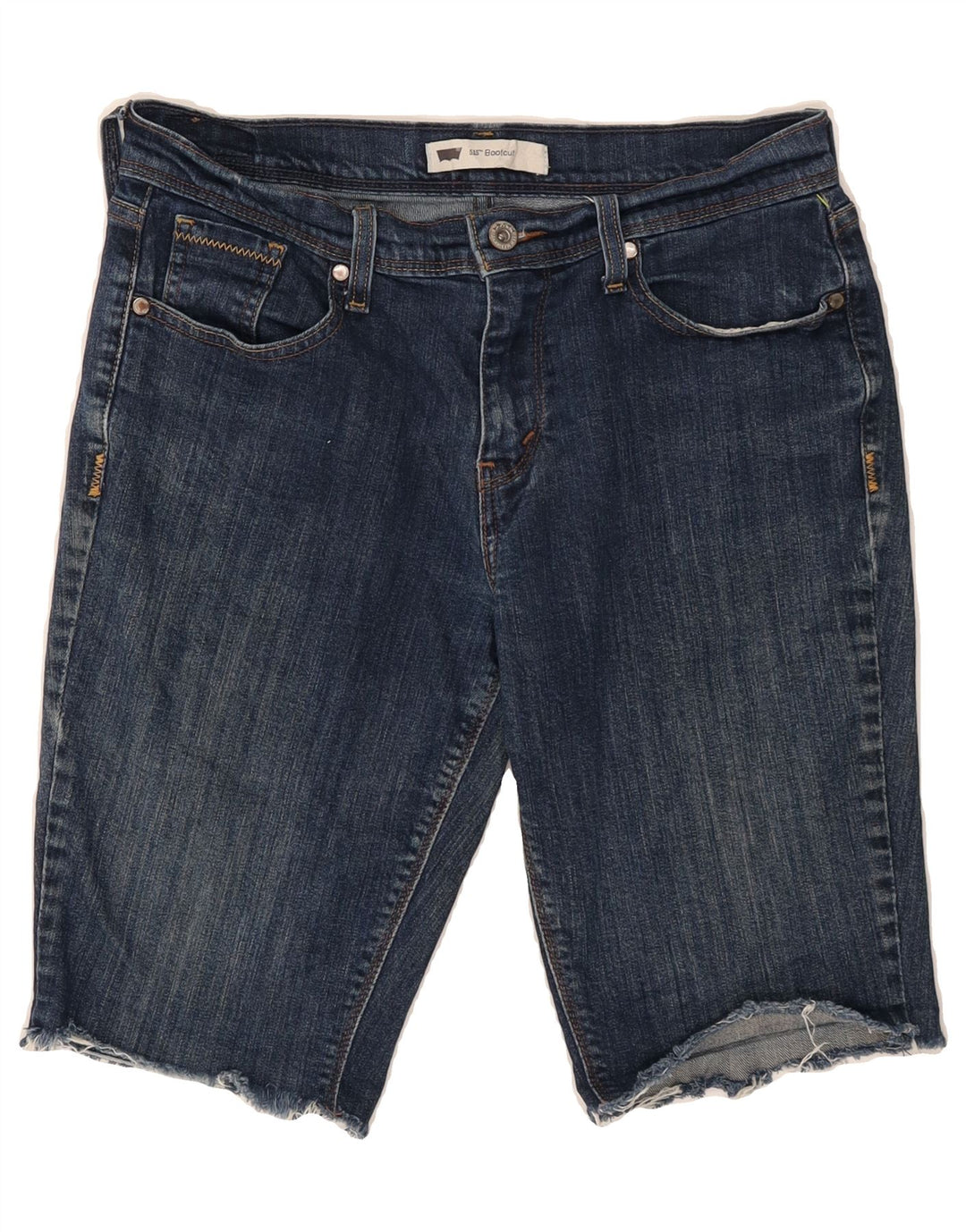 LEVI'S Womens 515 Denim Shorts US 8 Medium W30  Blue Cotton Vintage Levi's and Second-Hand Levi's from Messina Hembry 