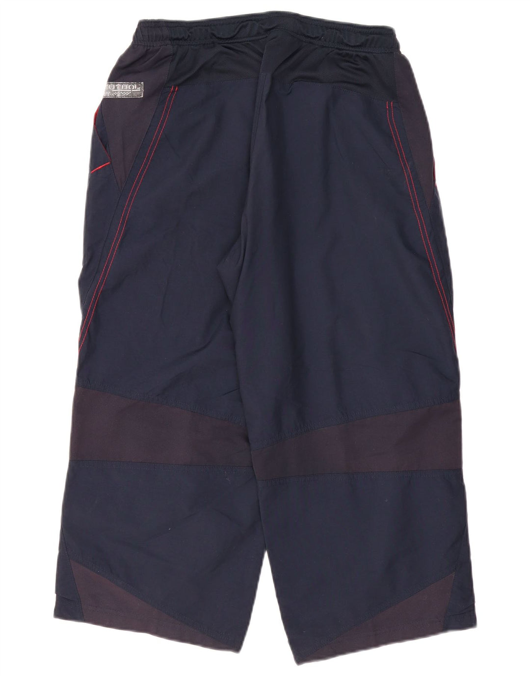 Calça de treino masculina NIKE Capri médio azul marinho Colourblock Nylon