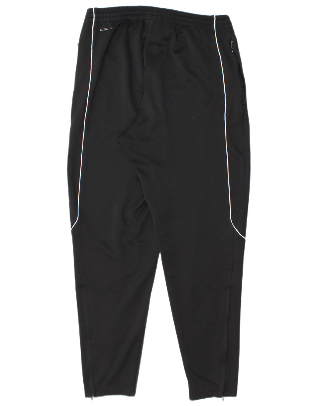 Calça de treino masculina ADIDAS Climalite grande poliéster preto