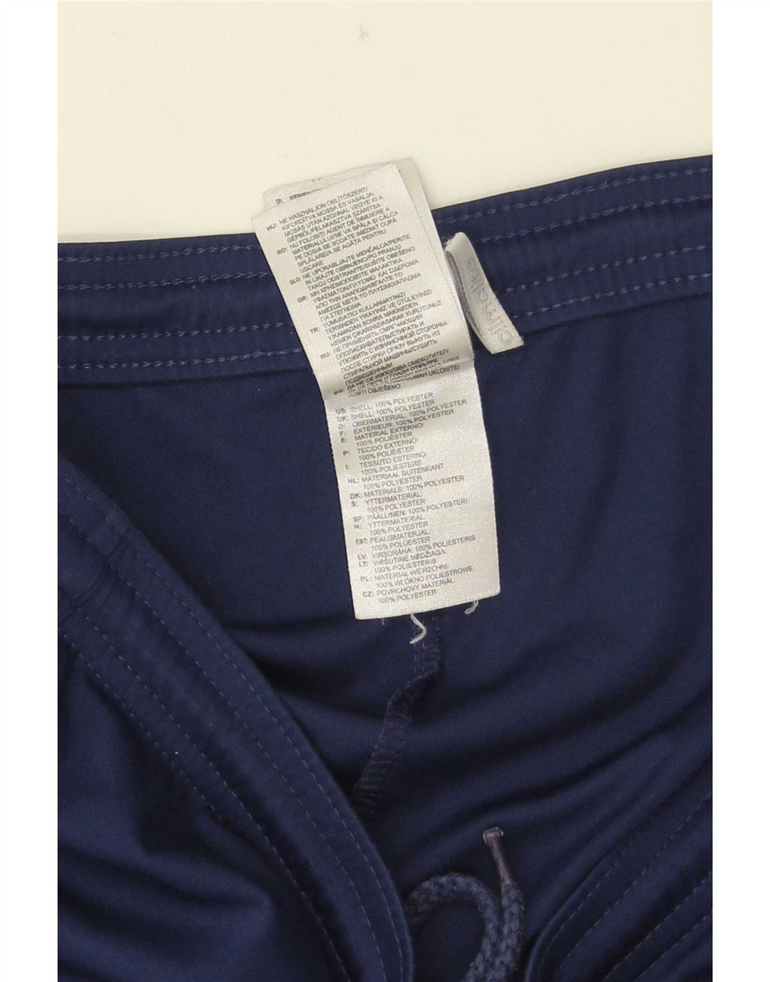 Adidas Masculino Climalite Sport Shorts Médio Azul Marinho Poliéster