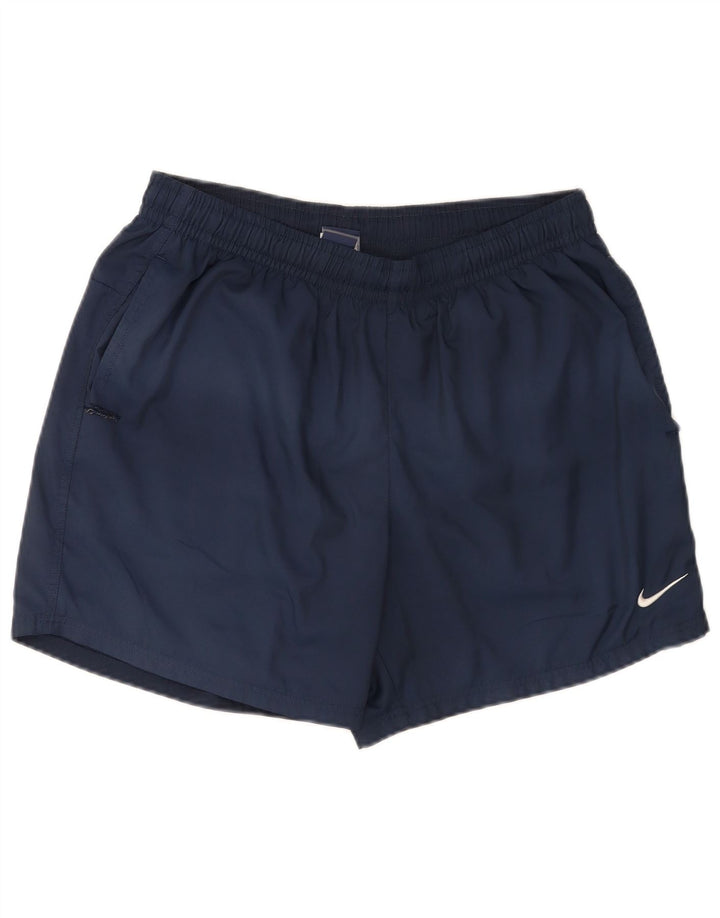 Shorts de natação masculinos Nike XL azul marinho poliéster