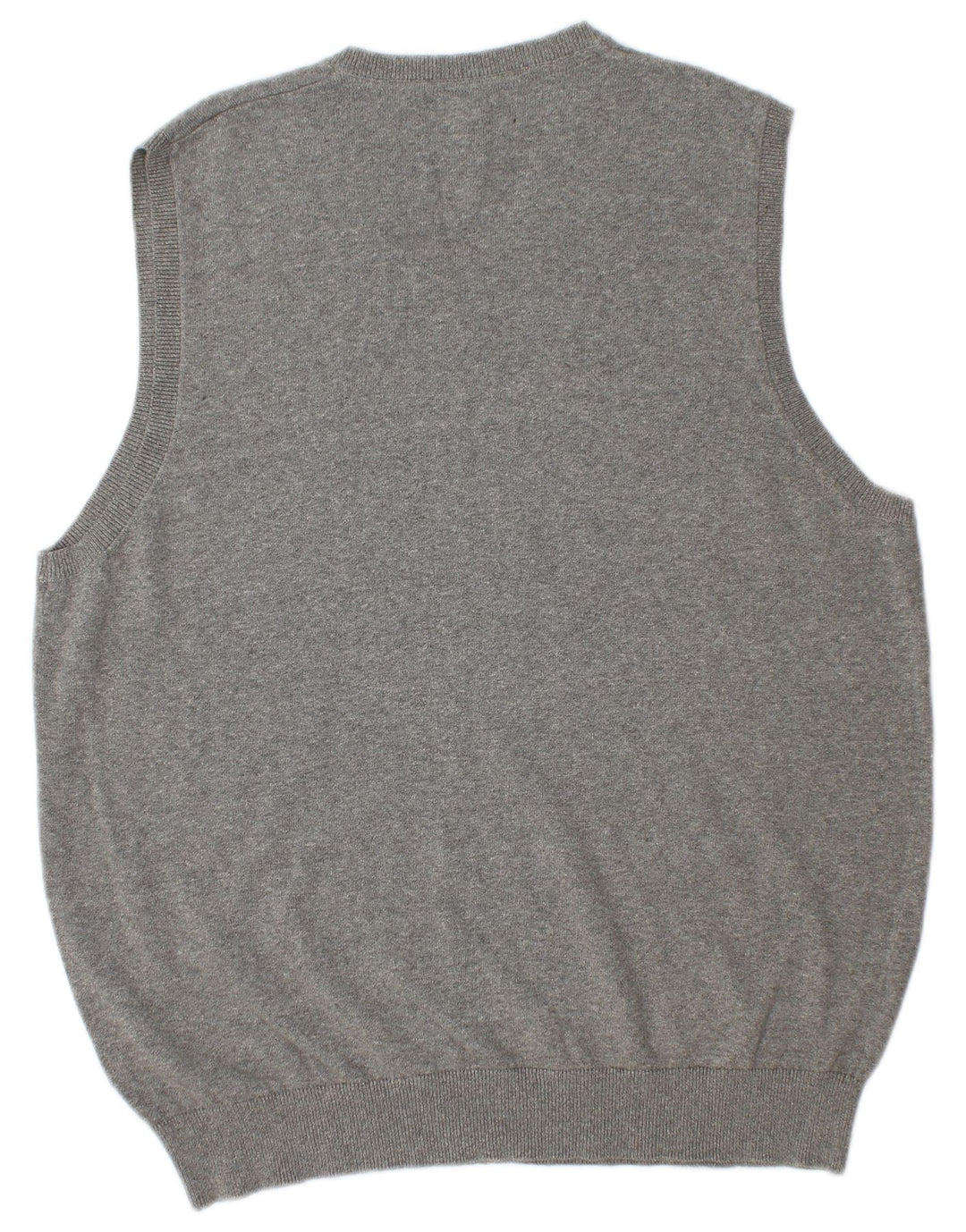 Regata masculina Marks & Spencer com colete XL algodão cinza