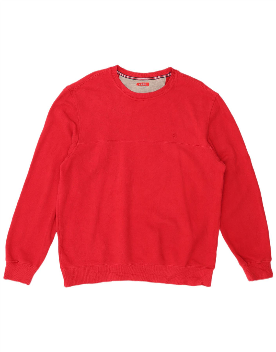 IZOD moletom masculino jumper grande vermelho