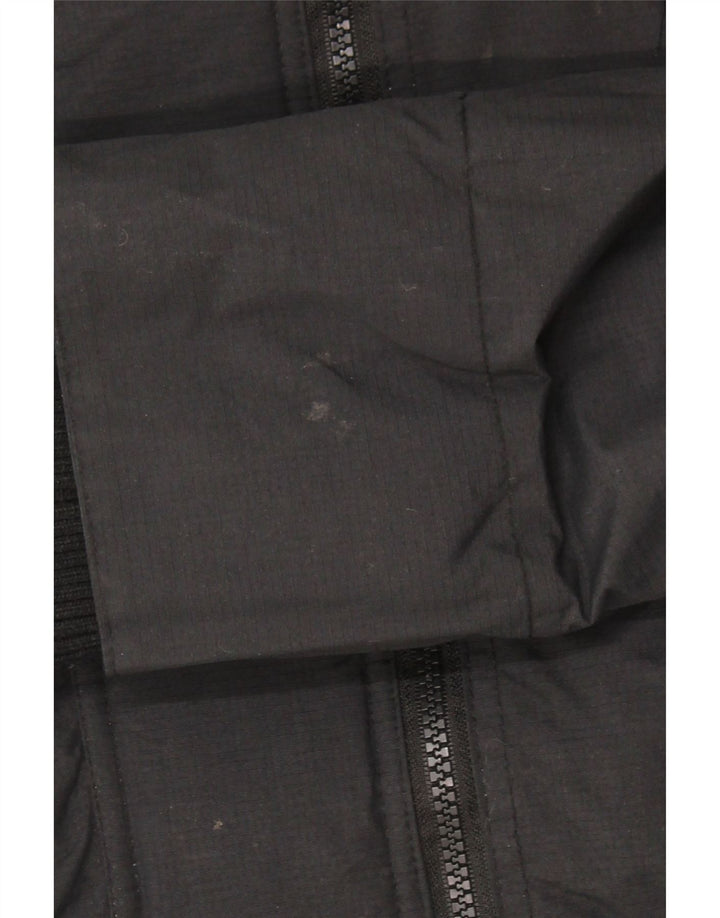 Jaqueta corta-vento feminina Superdry UK 16 grande nylon preto