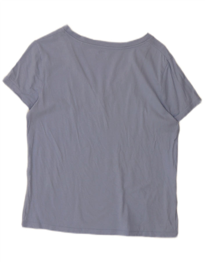 Camiseta feminina Levi's Top UK 10 pequena azul