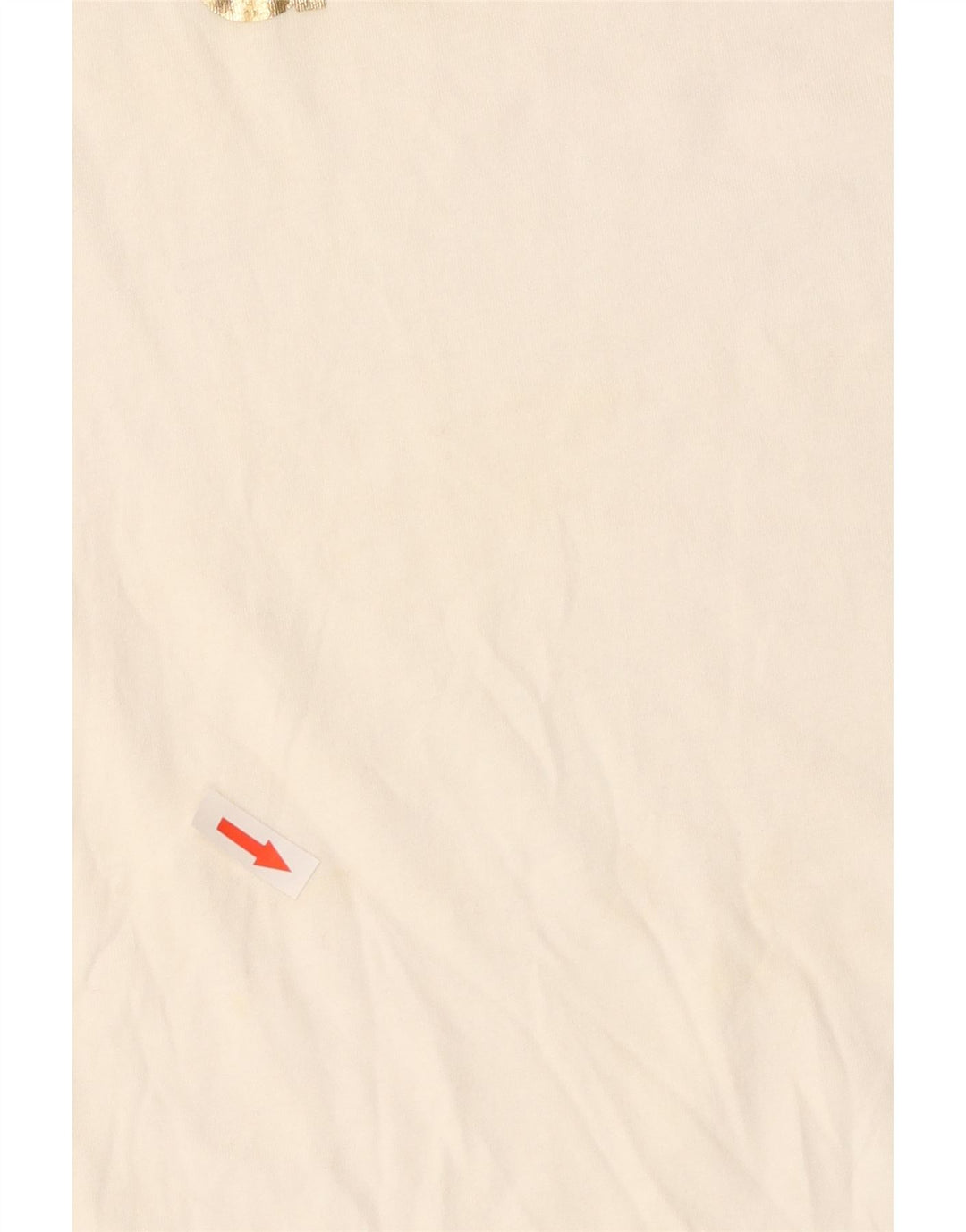 Camiseta Adidas Feminina Graphic Top UK 14 Médio Algodão Branco