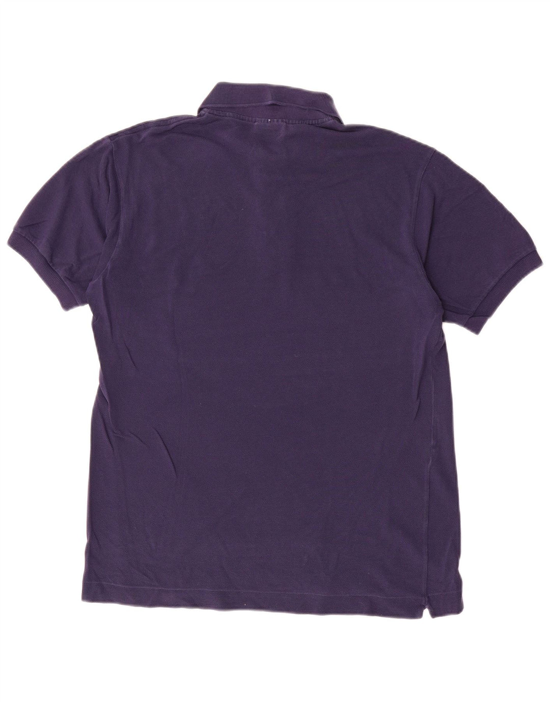 Camisa polo masculina Lacoste tamanho 3 pequeno algodão azul marinho