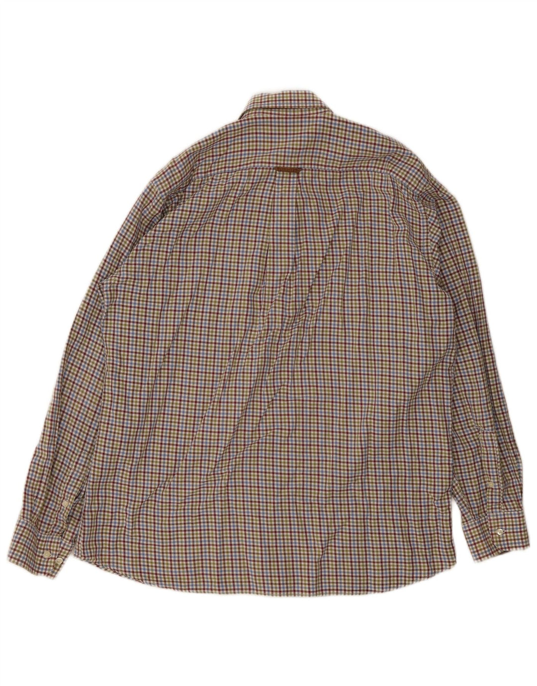 Camisa masculina de flanela Barbour XL multicolorida guingão
