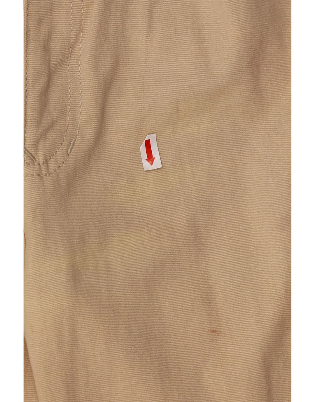 ROCCOBAROCCO Womens Tapered Casual Trousers W29 L30 Beige Cotton Vintage Roccobarocco and Second-Hand Roccobarocco from Messina Hembry 