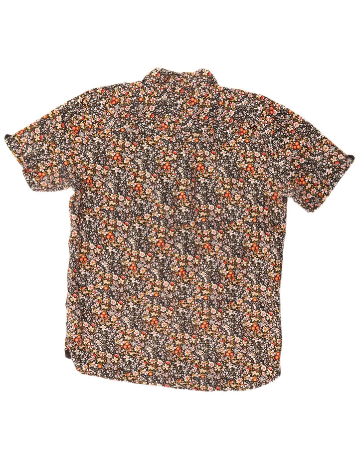 Camisa masculina de manga curta Rip Curl XL multicolorida floral