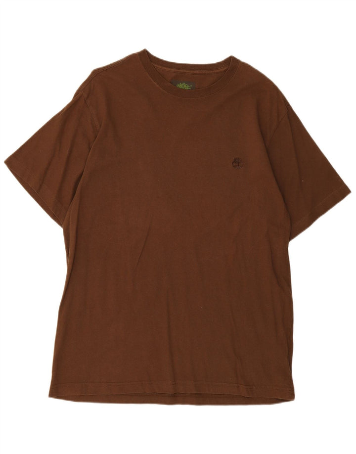 Camiseta masculina TIMBERLAND marrom médio