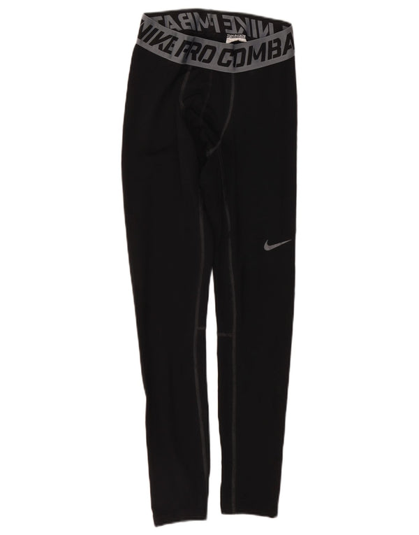 Nike Mens Graphic Leggings Médio Preto