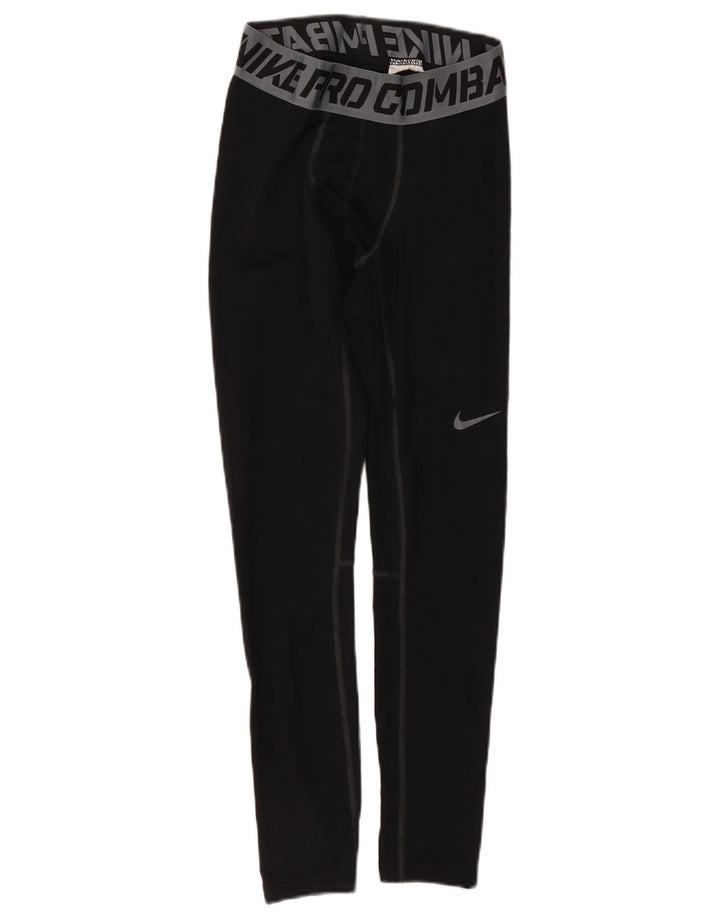 Nike Mens Graphic Leggings Médio Preto