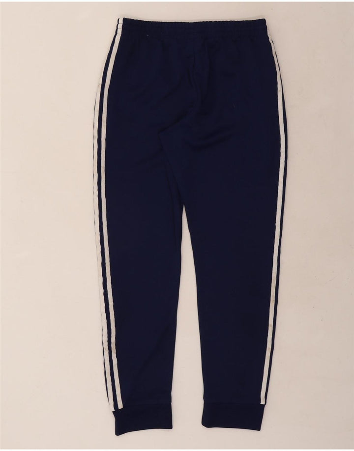ADIDAS Mens Calças de treino Joggers Médio Azul Marinho Poliéster