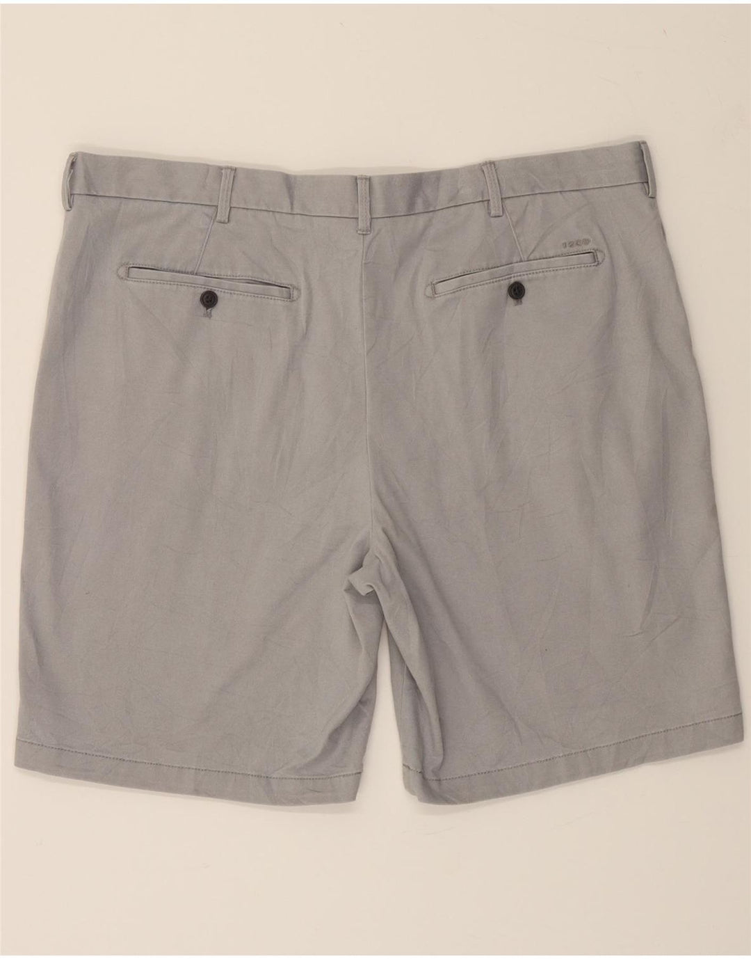IZOD Mens Izod Chino Shorts W40 XL Grey Cotton Vintage Izod and Second-Hand Izod from Messina Hembry 