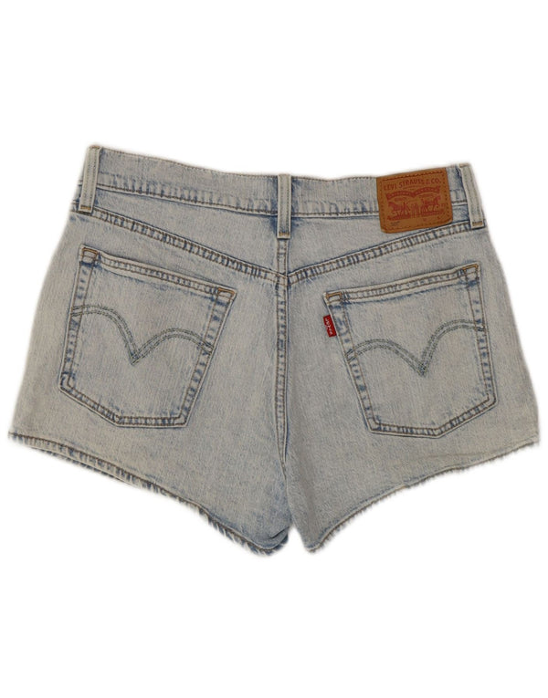 Shorts jeans feminino Levi's 501 W27 pequeno azul algodão