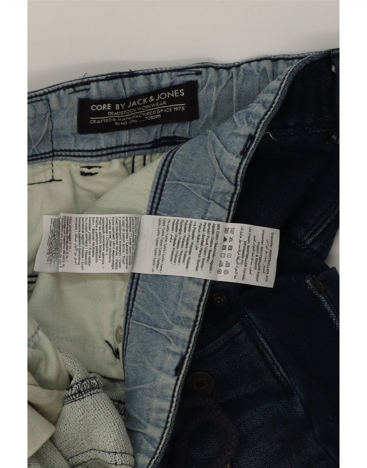 Shorts jeans masculino JACK & JONES W34 grande algodão azul