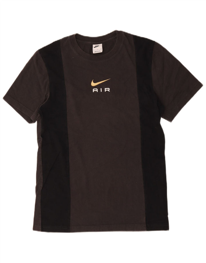 Camiseta masculina Nike Air Top pequeno bloco colorido marrom