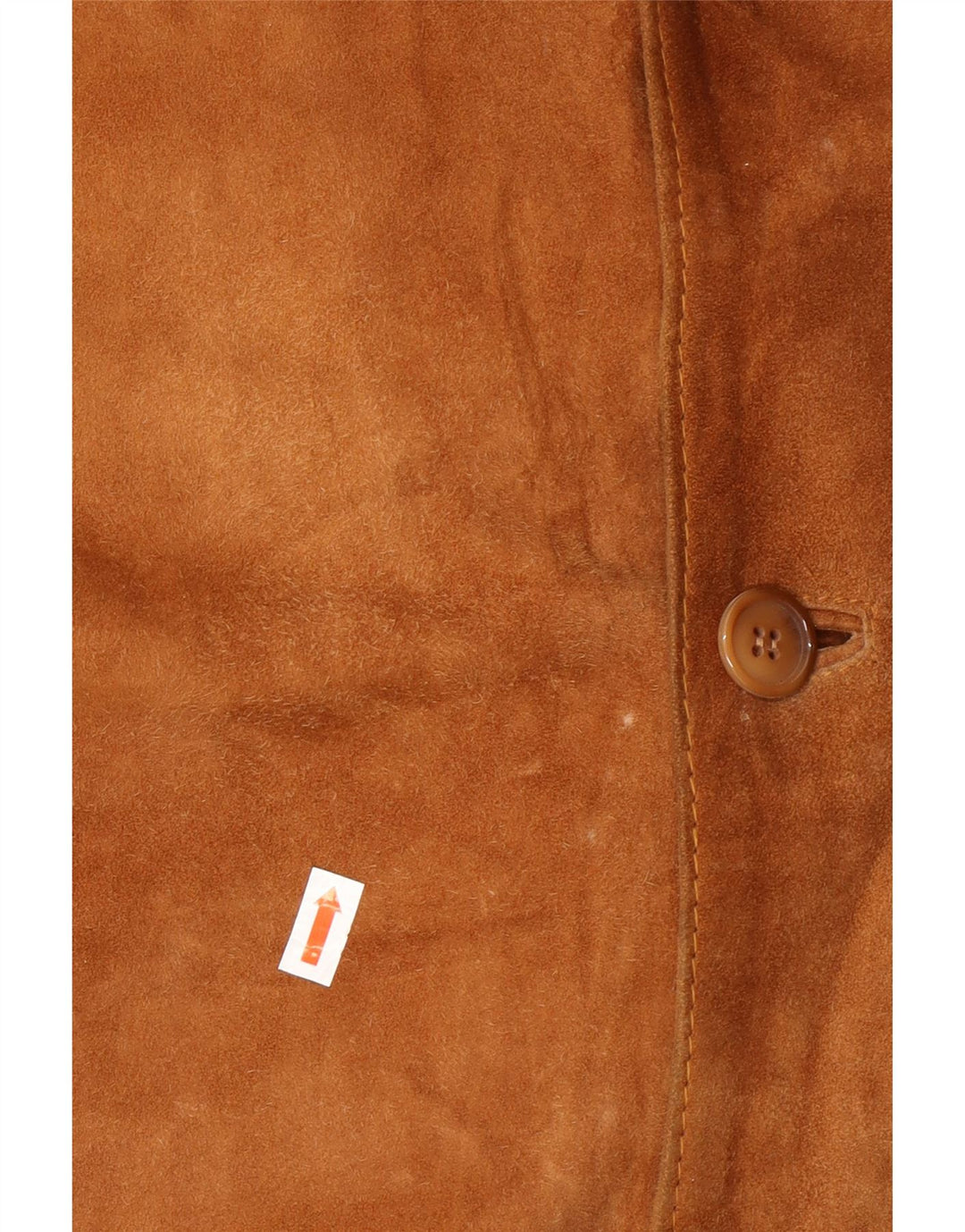 Jaqueta masculina de camurça VINTAGE IT 52 XL couro bege