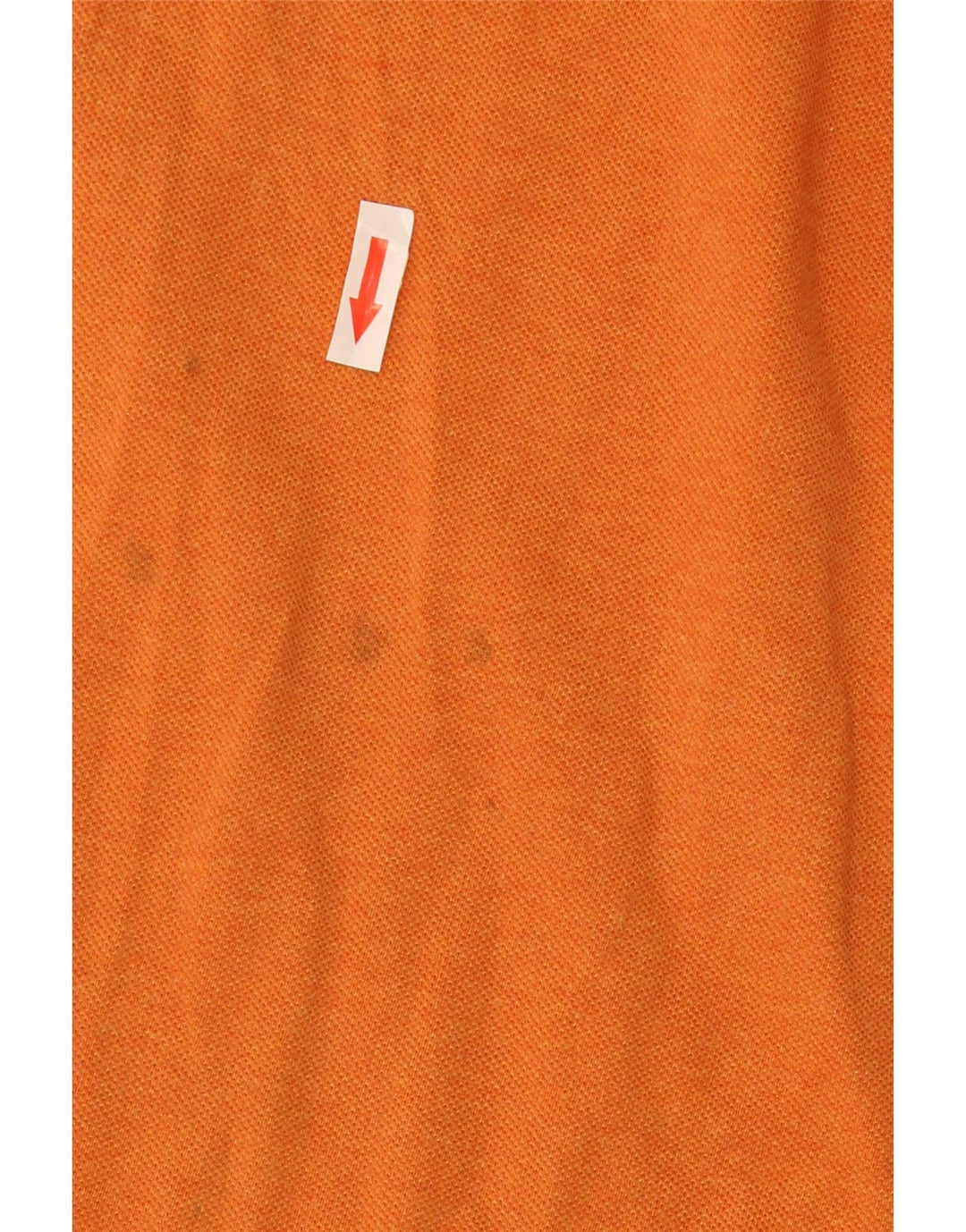 Lacoste camisa polo masculina de manga comprida tamanho 4 médio laranja algodão