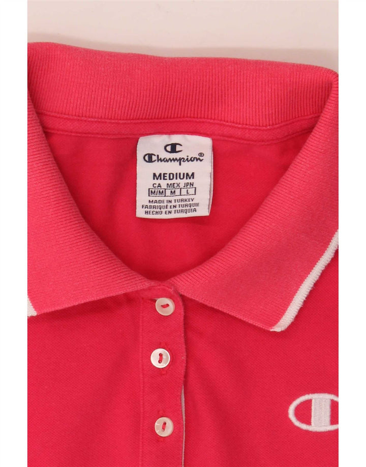 Camisa polo feminina Champion UK 12 rosa médio