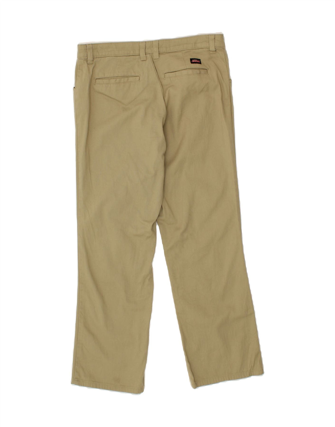 DICKIES Womens Straight Casual Trousers W30 L27  Khaki Cotton Vintage Dickies and Second-Hand Dickies from Messina Hembry 