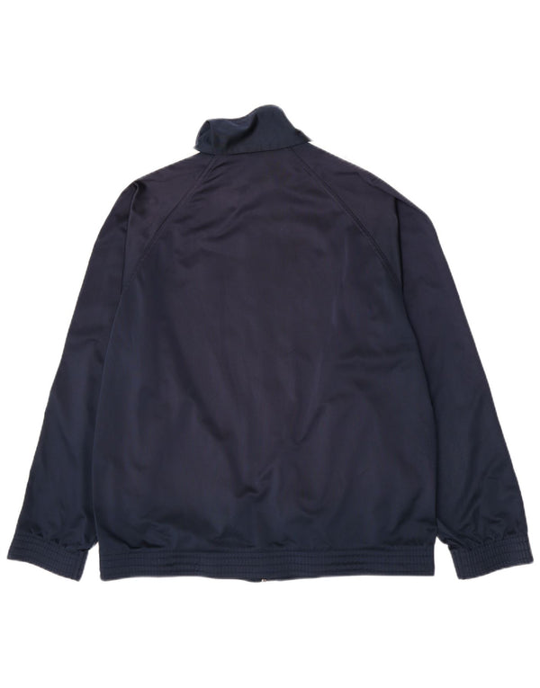 Lotto masculino gráfico agasalho jaqueta XL azul marinho colorblock