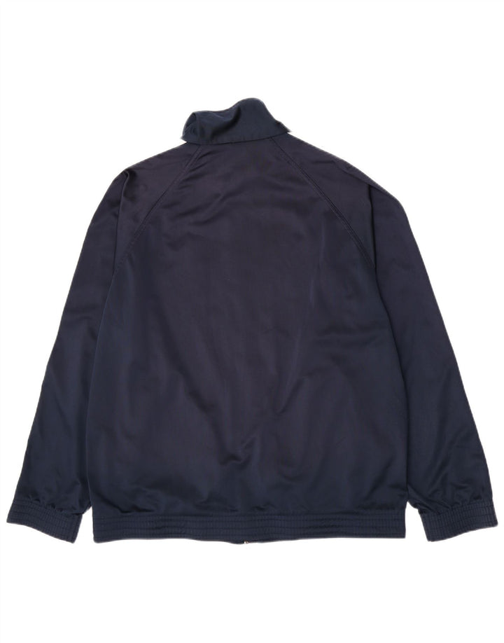 Lotto masculino gráfico agasalho jaqueta XL azul marinho colorblock