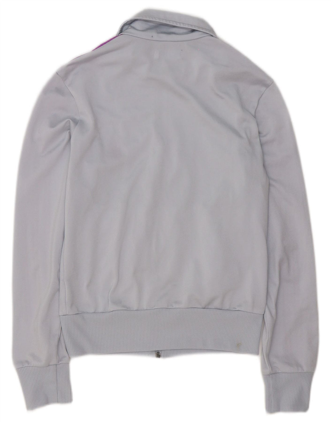 Adidas Womens Tracksuit Top Jacket EU 34 XS Cinza Poliéster