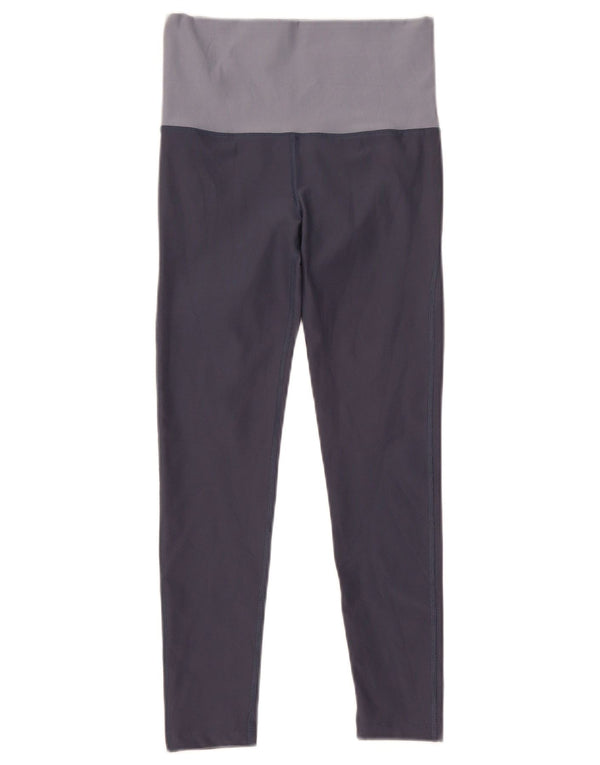 Leggings Nike Dri Fit para meninas 10-11 anos médio azul colorblock poliéster