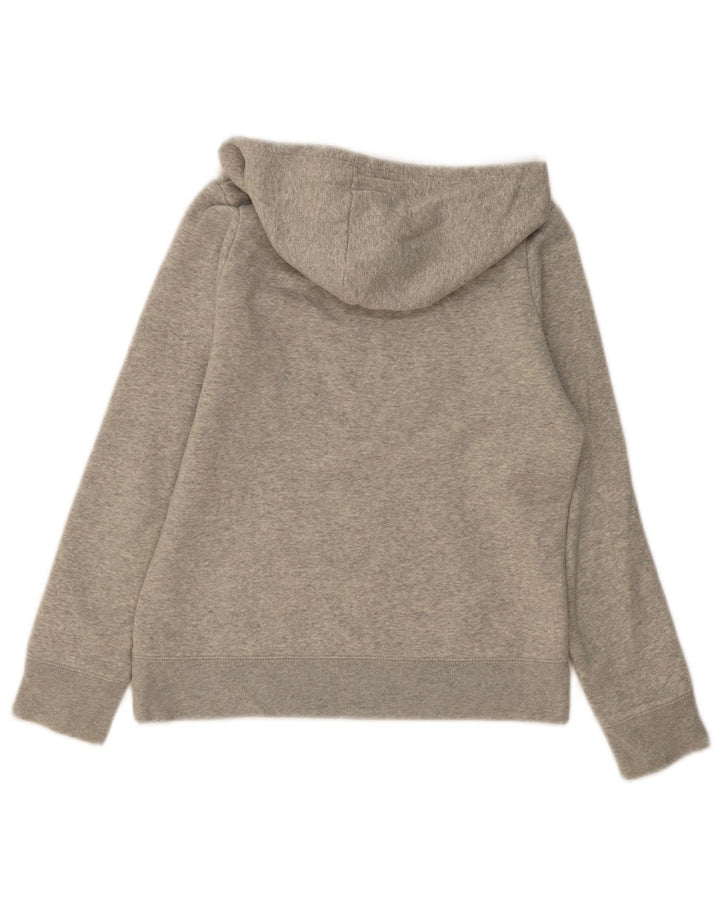 GAP Suéter gráfico feminino com capuz 11-12 anos XL algodão cinza
