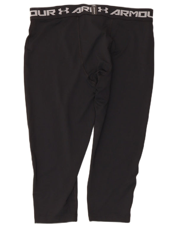 Under Armour Mens Graphic Capri Leggings 2XL Poliéster Preto