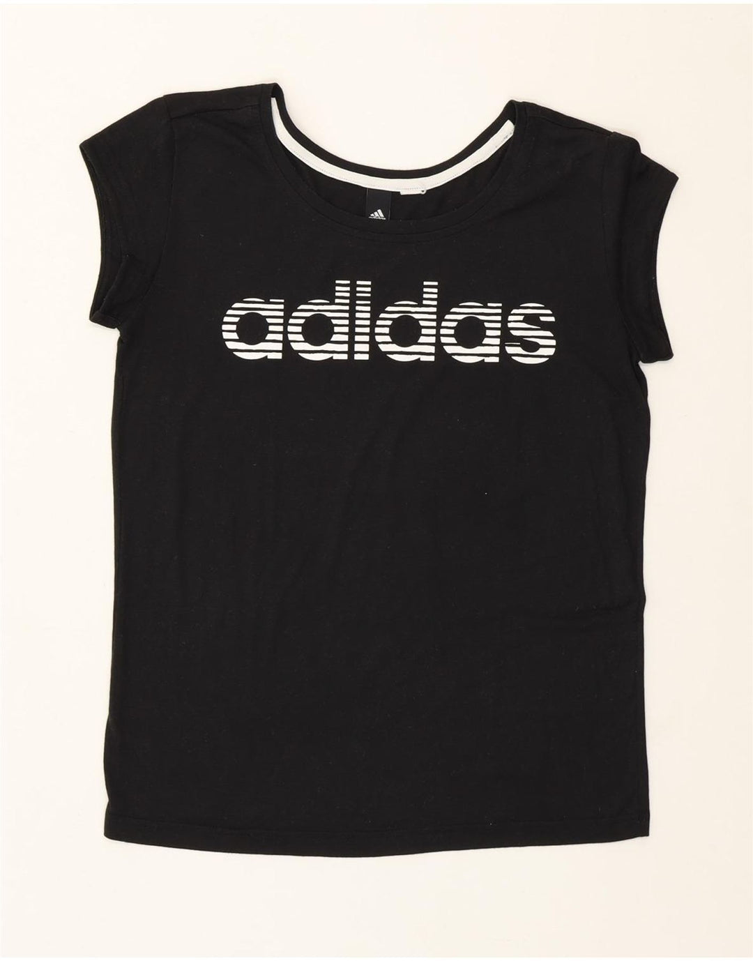 Camiseta Adidas Feminina Gráfica Top UK 12 Médio Preto