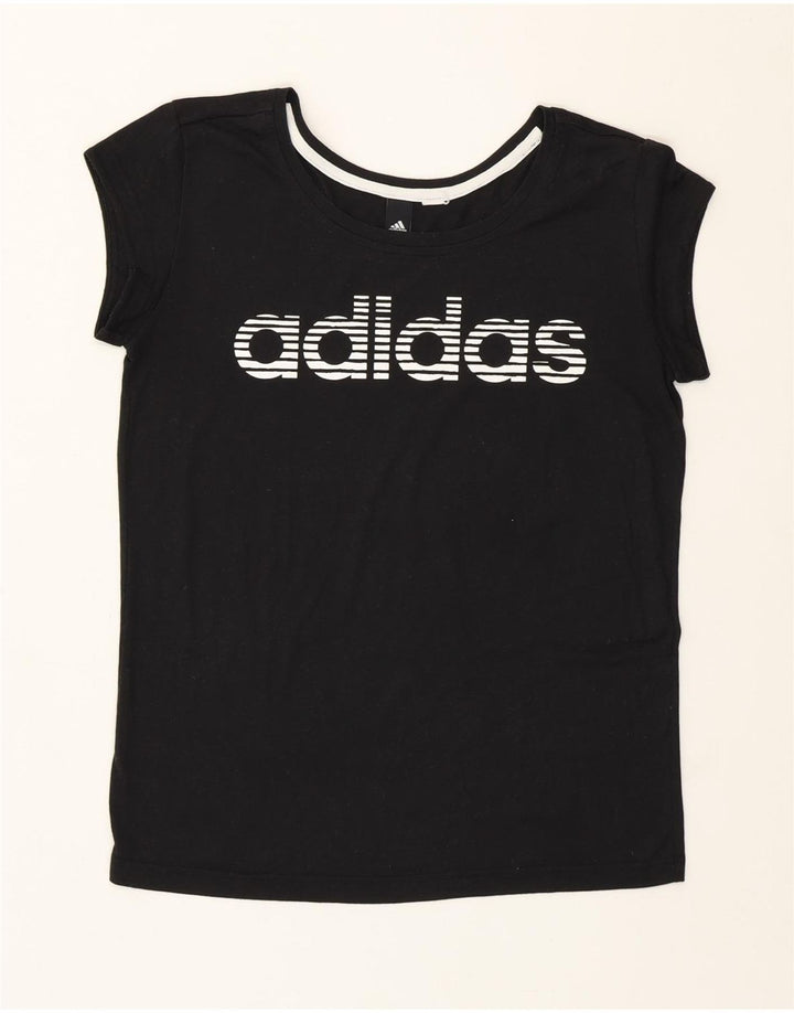 Camiseta Adidas Feminina Gráfica Top UK 12 Médio Preto