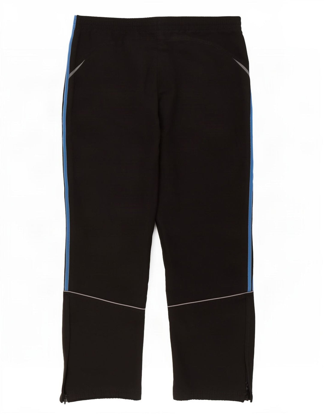 Adidas masculino climalite calças de treino joggers grande poliéster preto