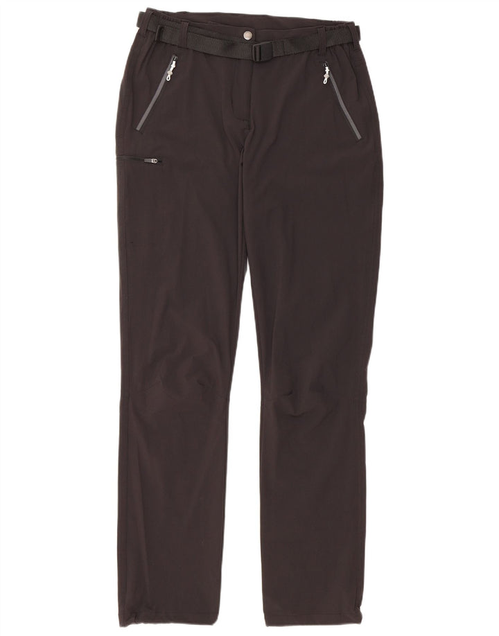 Calça cargo feminina REGATTA Slim UK 10 pequena W27 L31 poliamida preta