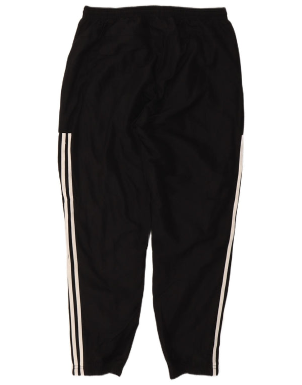 Calça de treino masculina ADIDAS joggers grande poliéster preto