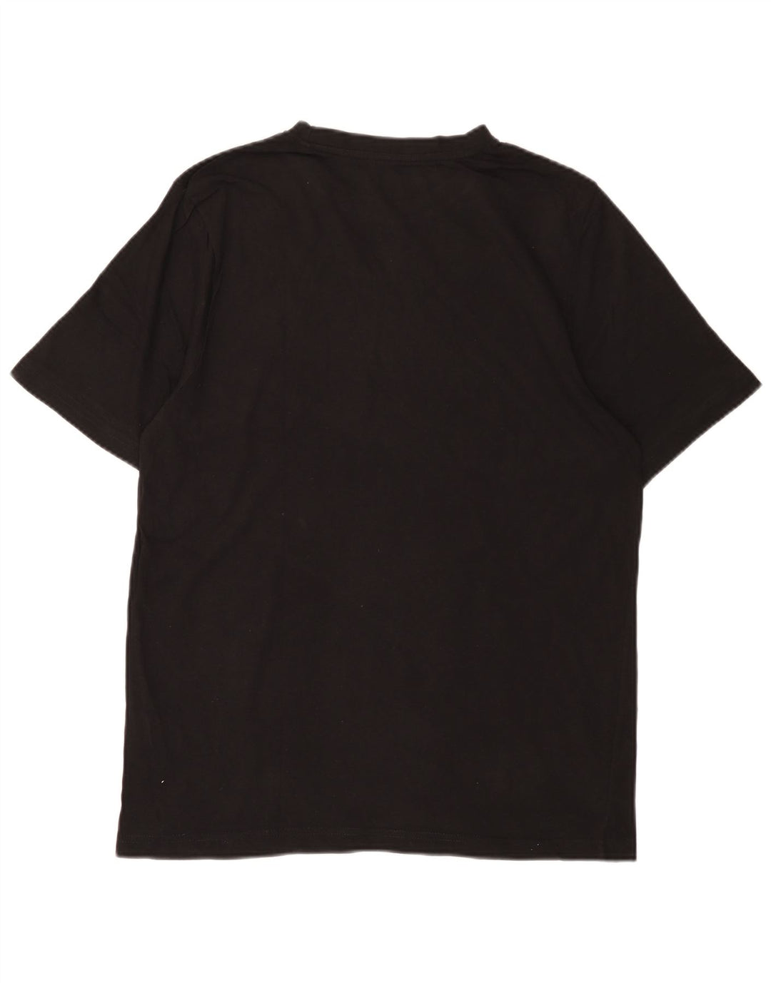 Camiseta gráfica masculina KAPPA Top grande de algodão preto