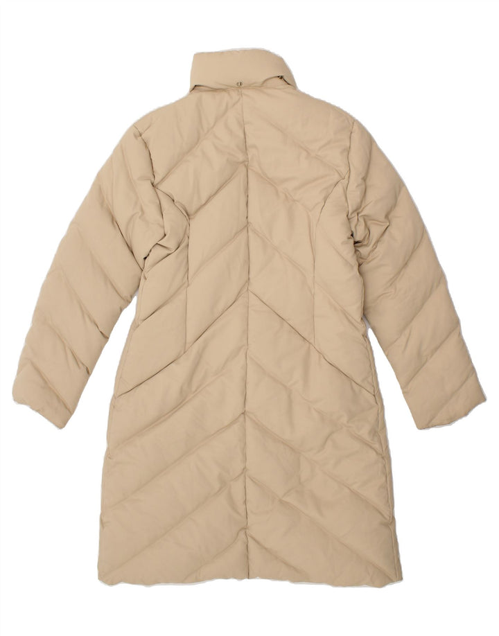 CIESSE PIUMINI Womens Padded Coat EU 42 Large Beige Polyamide Vintage Ciesse Piumini and Second-Hand Ciesse Piumini from Messina Hembry 