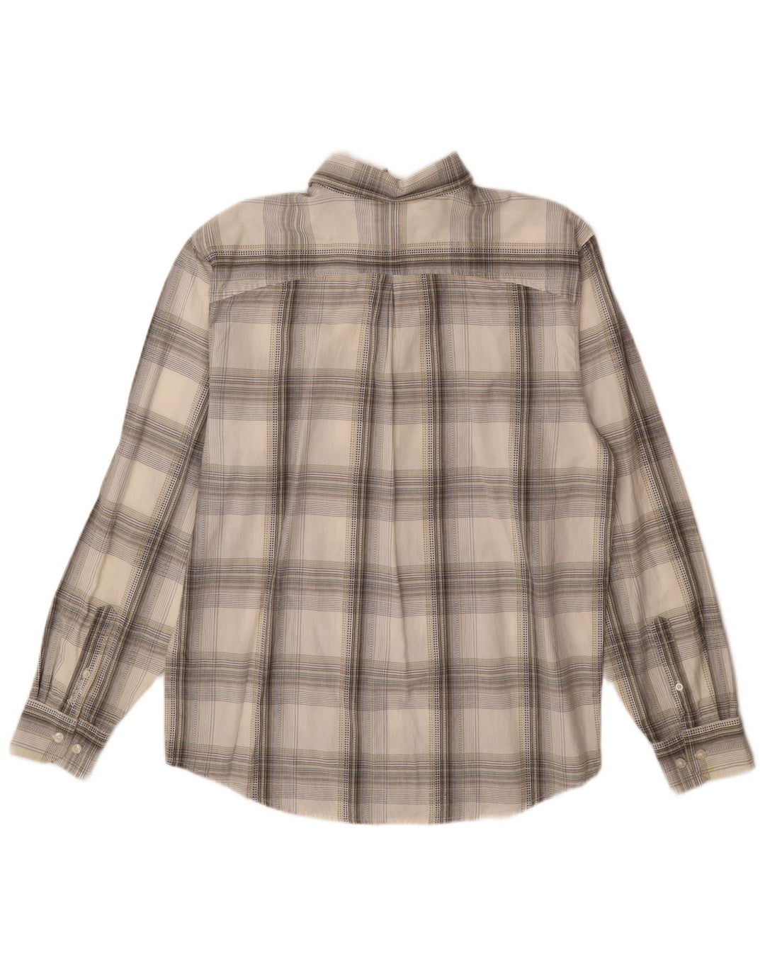 Camisa masculina WRANGLER médio xadrez branco