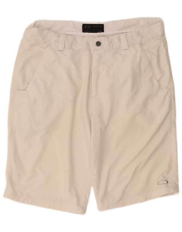 Oakley Mens Chino Shorts W36 Grande Off White
