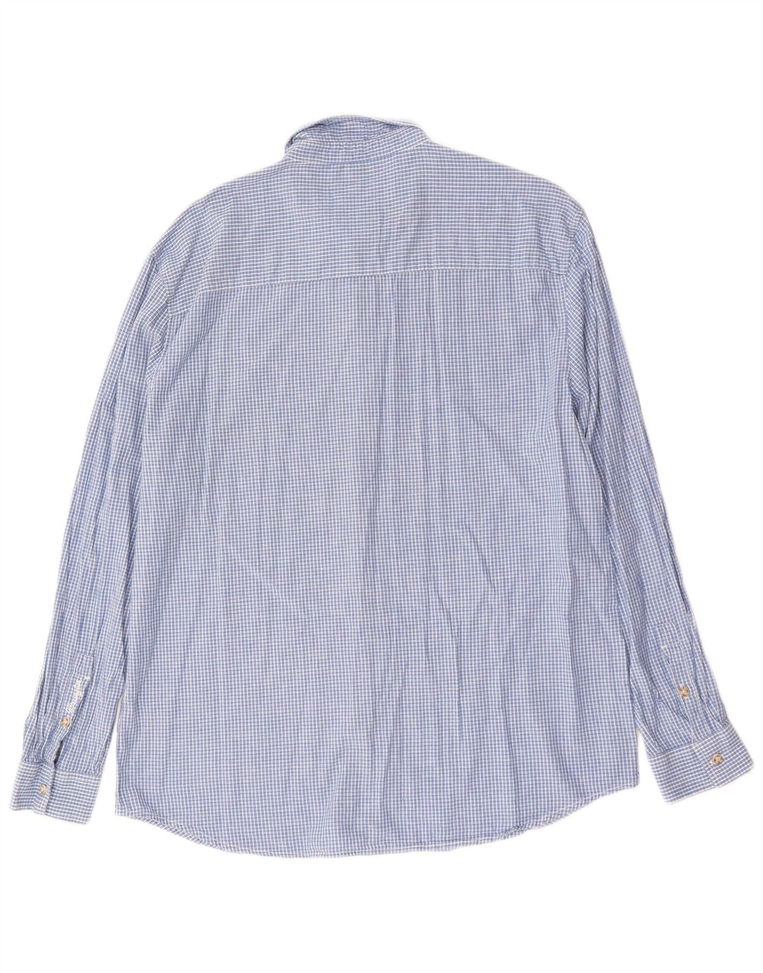 Camisa masculina Wrangler 2XL algodão xadrez azul